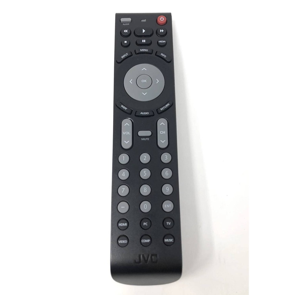 Genuine OEM JVC Remote Control 098003060012 for JVC TV Black Replacement
